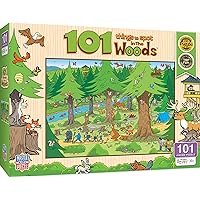 100 Piece Nature Jigsaw Puzzle for Kids - 101 Things to Spot in the Woods - 14