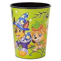 American Greetings 8-Count 16 oz Plastic Party Cups, Paw Patrol Halloween Party Supplies