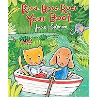 Row, Row, Row Your Boat (Jane Cabrera's Story Time) Row, Row, Row Your Boat (Jane Cabrera's Story Time) Board book Kindle Paperback Hardcover