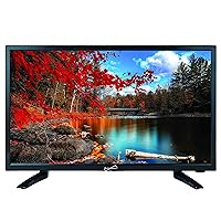 Supersonic SC-2411 23.6 -Inch DLED HDTV with Dual Tuners, HDMI Input,1080p Resolution, Immersive 16:9 Aspect Ratio, Rich Color Palette, USB Playback, Wall Mountable Design and AC/DC Compatibility
