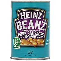 Heinz Baked Beans and Pork Sausages Large Size 415g by Heinz [Foods]