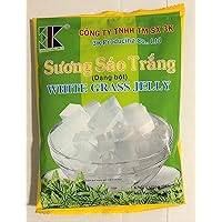 50gr White Grass Jelly, Suong Sao Trang, Dang bot, Pack of 1