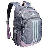 adidas Creator 2 Backpack, Stone Wash Grey/Bliss Lilac Purple/Almost Blue, One Size