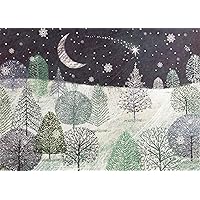 A Midnight Clear Deluxe Boxed Holiday Cards (Christmas Cards, Holiday Cards, Greeting Cards)