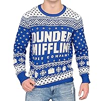 The Office Dunder Mifflin Blue Ugly Christmas Sweater