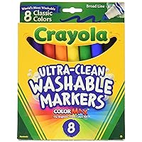Crayola Broad Point Washable Markers - Pack of 5
