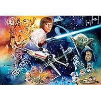 Buffalo Games - Silver Select - Star Wars - The Force is Strong with This one - 2000 Piece Jigsaw Puzzle for Adults Challenging Puzzle - Finished Size 38.50 x 26.50