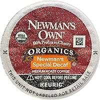Newman's Own Organics Special Blend Decaf Keurig Single-Serve K-Cup Pods, Medium Roast Coffee, 12 Count