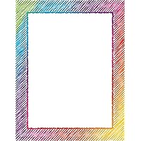 Teacher Created Resources® Colorful Scribble Computer Paper, 50 Sheets, 8.5 inches X 11 inches