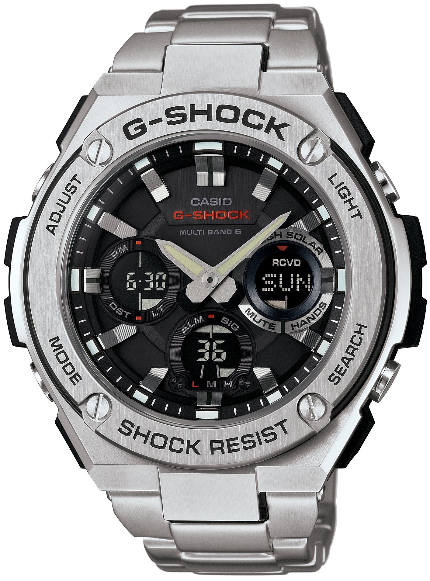 Casio G-Shock S-Steel Series Multi Band Solar GST-W110D-1AJF Mens