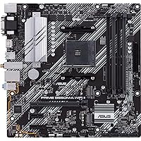 ASUS Prime B550M-A WiFi II AMD Micro ATX Motherboard with PCIe 4.0, WiFi 6, ECC Memory, HDMI 2.1, RGB Header