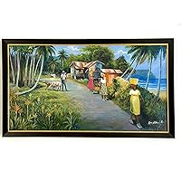 TradeInc Enterprises Most Expensive Painting from Famous Caribbean Artist Ryan Williams - Collectible Paintings Cultural Collectors Item (1 of a kind available)