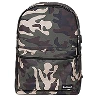 Rockland Classic Laptop Backpack, Camo, Large