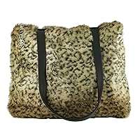 LONI Furry Winter Tote/Shoulder Bag Large Size