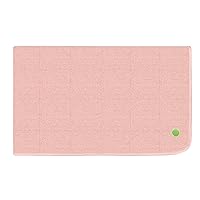 PeapodMats® Bedwetting & Incontinence Waterproof Bed Mat - Reusable Underpad. Secure Placement & Breathable. Washable. Enviro Friendly 3x5 (Peach/Pink) Mattress Protector & Pee Pad for Kids & Adults