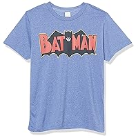WARNER BROS Little, Big Batman Bat USA Boys Short Sleeve Tee Shirt