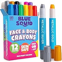 Face Paint Crayons Kit, Body Paint For Kids, Makeup Crayons, Face Paint  Pretend Play, Bright Colors