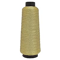 600 Meter 100% Polyester Gold Sewing Machine Embroidery Thread Yarn