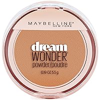 Maybelline New York Dream Wonder Powder Makeup, Honey Beige, 0.19 oz.