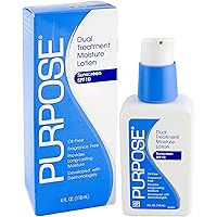 Dual Treatment Moisture Lotion with SPF 10, 4 Ounce Bottle