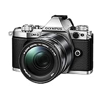 Olympus OM-D E-M5 Mark II Kit, Micro Four Thirds System Camera + M.Zuiko Digital ED 14-150 mm F4-5.6 Zoom Lens Silver