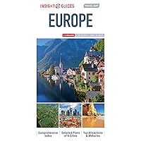 Insight Guides Travel Map Europe (Insight Travel Maps)