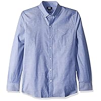 Cutter & Buck Men's Wrinkle Resistant Tailored Fit Long Sleeve Button Down Shirt