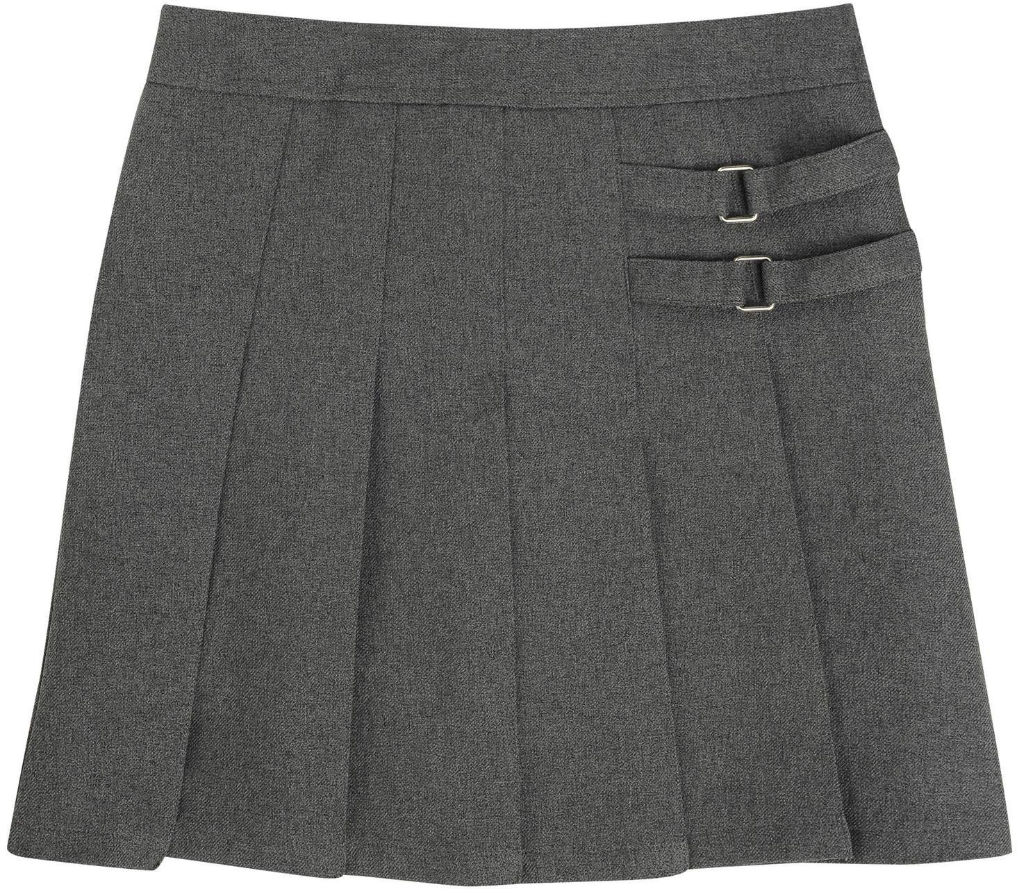 French Toast Girls' Two-Tab Pleated Scooter Skirt