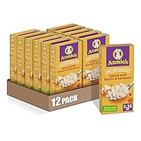 Annie’s Butter and Parmesan Spirals Macaroni & Cheese Dinner with Organic Pasta, 5.25 OZ (Pack of 12)