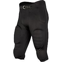CHAMPRO Boys' Safety Integrated Football Practice Pant with Built-in Pads