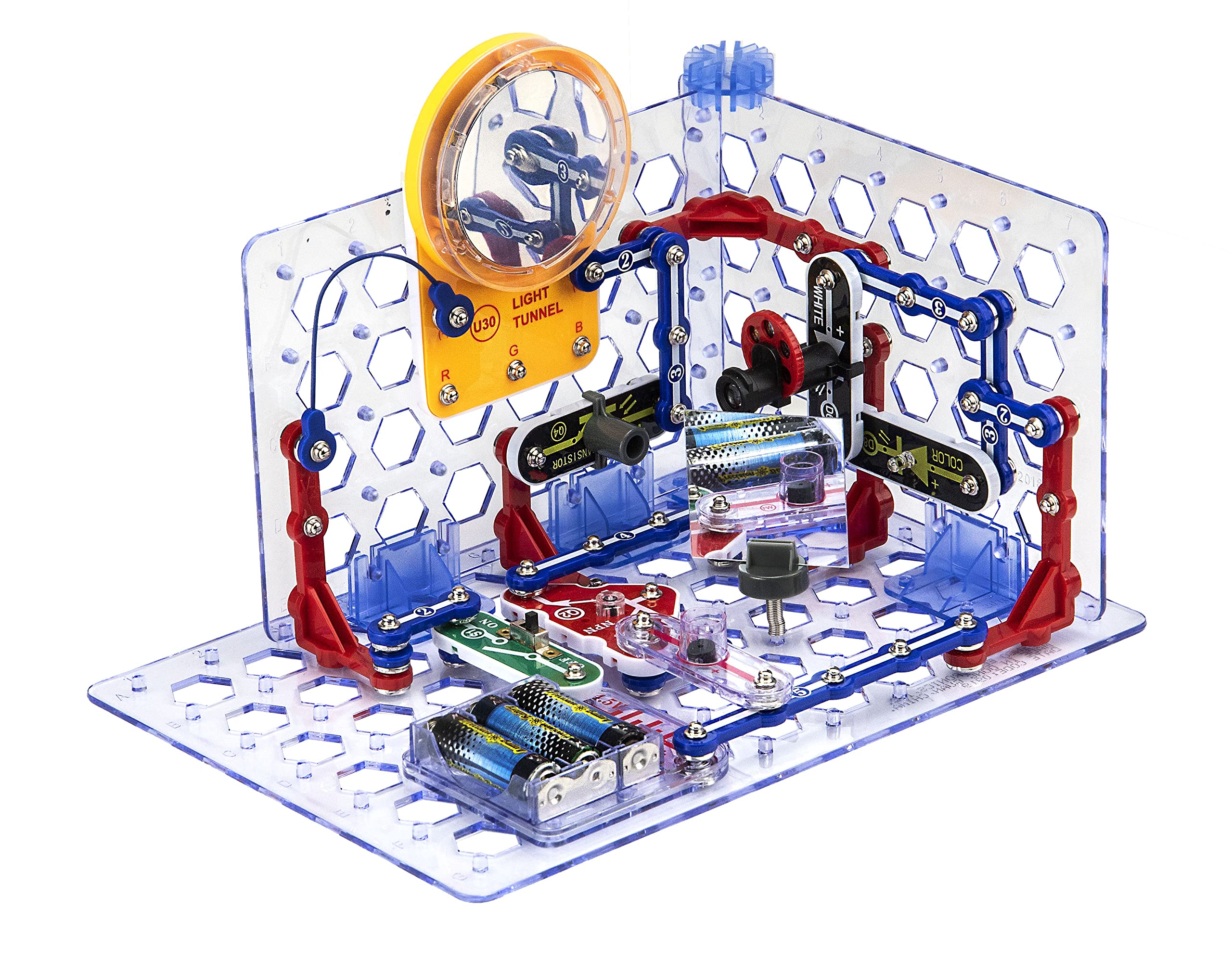 Snap Circuits “Arcade”, Electronics Exploration Kit, Stem Activities for  Ages 8+, Full Color Project Manual (SCA-200)