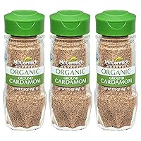 McCormick Gourmet Organic Ground Cardamom, 1.75 oz (Pack of 3)