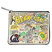 Catstudio Collegiate Zipper Pouch, UC Berkeley Travel Toiletry Bag, Ideal Gift for College Students or Alumni, Makeup Bag, Dog Treat Pouch, or Travel Purse Pouch