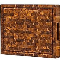 Extra Large End Grain Butcher Block Cutting Board [1.5