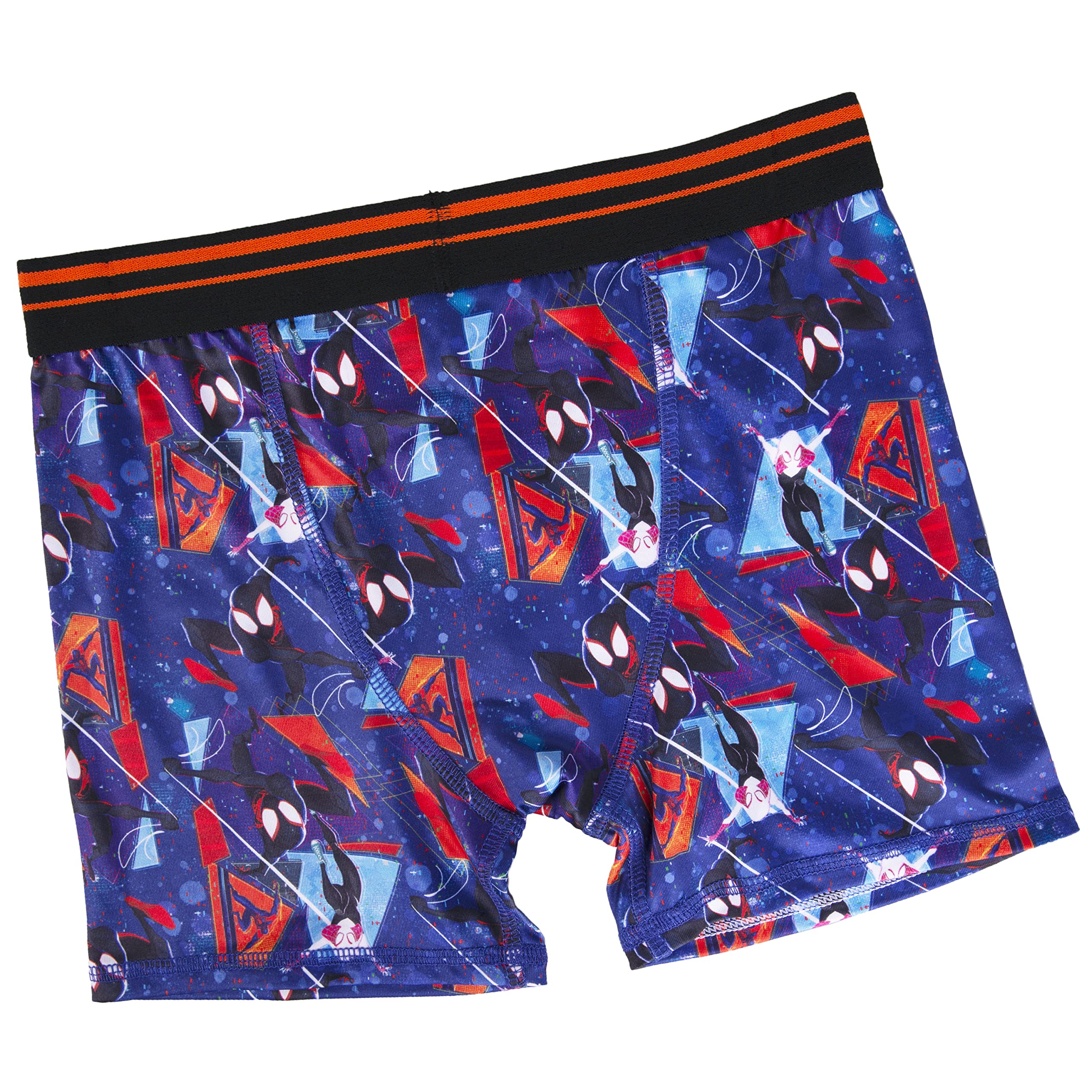 Spiderman Boys' Boxer Briefs Multipacks Available with Spiderverse and Classic Prints in Sizes 4, 6, 8, 10 and 12