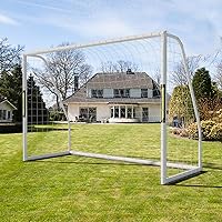 Soccer Goal 12x6FT/8x6FT/6x4FT Soccer Net Goal for Backyard with Carry Bag Portable Soccer Goal Post with HPVC Frame Full Size Soccer Goal for Kids and Adults