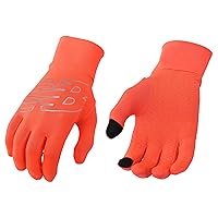 New Balance Lightweight Touchscreen Warm Running Gloves, Anti Slip Men's and Women's Cool Weather Gloves
