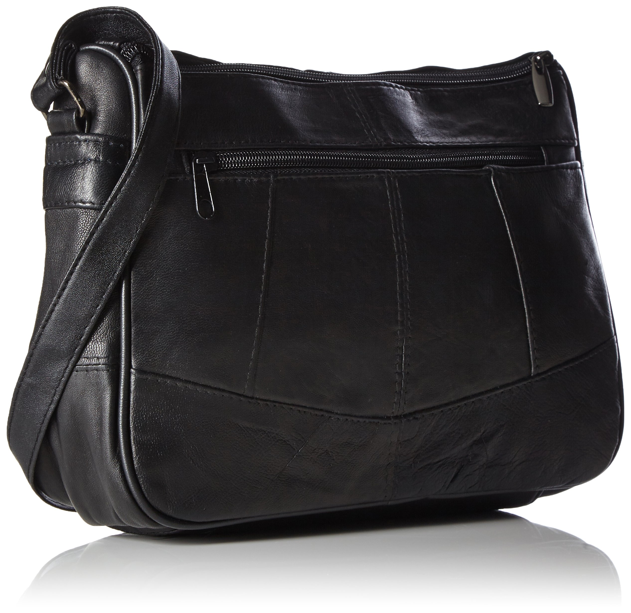 Lorenz Leather Handbag # 1968 - Black