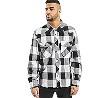 Brandit Men's Flannel Check Shirt Long Sleeve