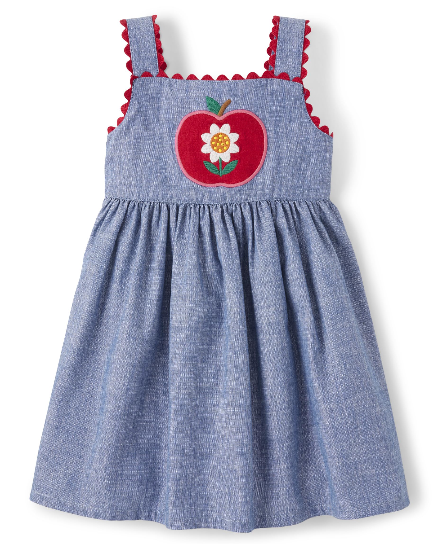Gymboree Girls and Toddler Embroidered Sleeveless Skirtall Jumpers
