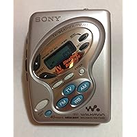 Sony WMFX481 Walkman Cassette Player with Digital TV/Weather/AM/FM Tuner