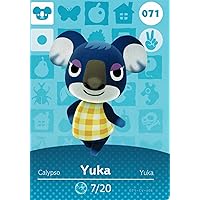 Nintendo Animal Crossing Happy Home Designer Amiibo Card Yuka 071/100 USA Version