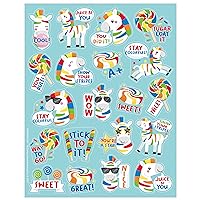 Eureka Fruit Zebras Fruit Punch Scented Stickers, Pack of 80