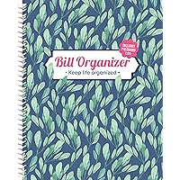 Bill Organizer: Keep Life Organized (Includes 12 Pockets and Password Log) Bill Organizer: Keep Life Organized (Includes 12 Pockets and Password Log) Spiral-bound