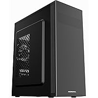 ATX PC Case Pre-Install 1x120MM Fan+1x80MM Fan, Support 5.25