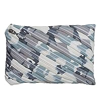 ZIPIT Camo Pencil Case for Boys | Big Pencil Pouch for School, College and Office | Pencil Bag for Kids (Grey Grey)