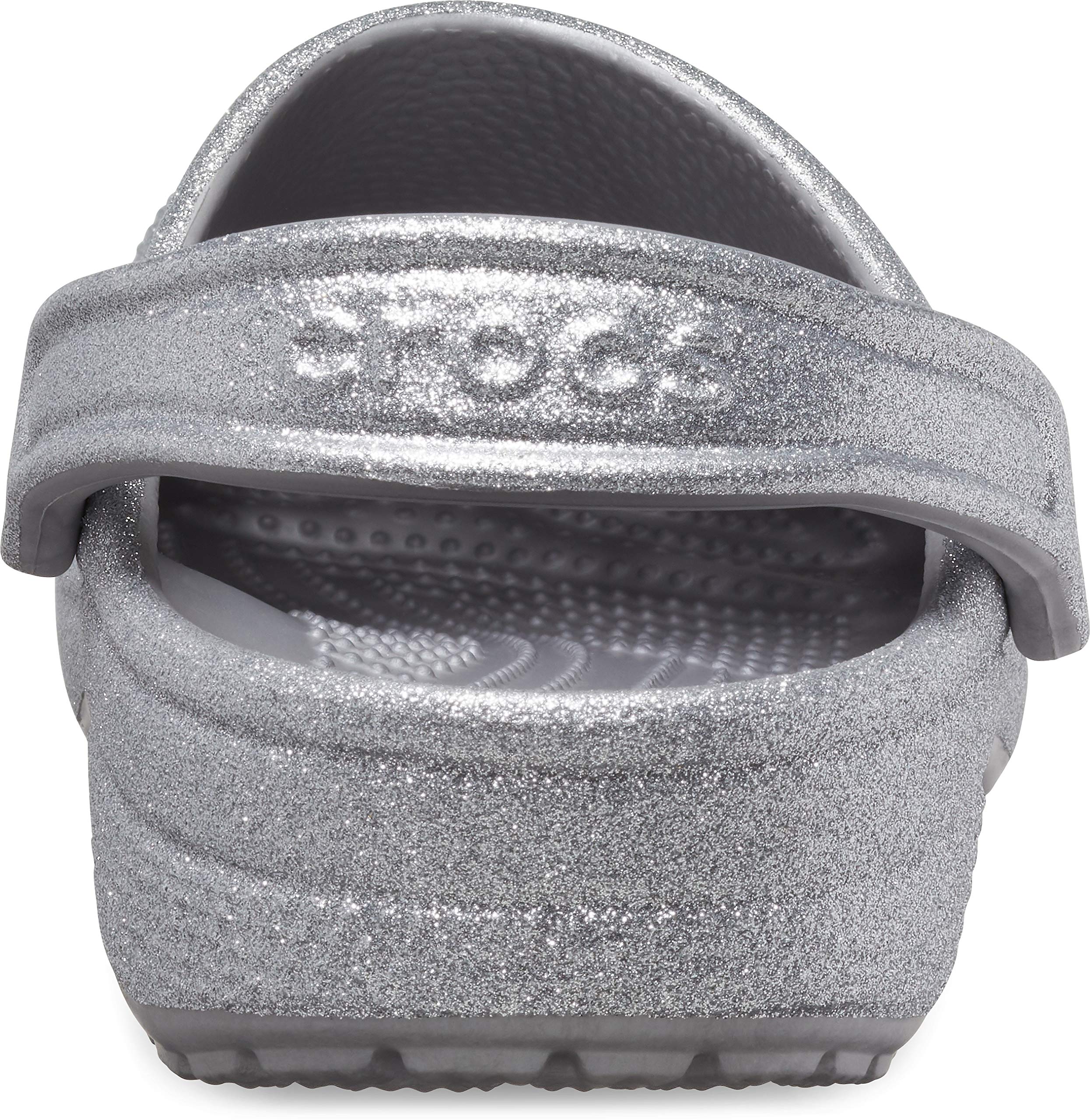 Crocs Unisex-Child Classic Glitter Clog (Little Big Kid)