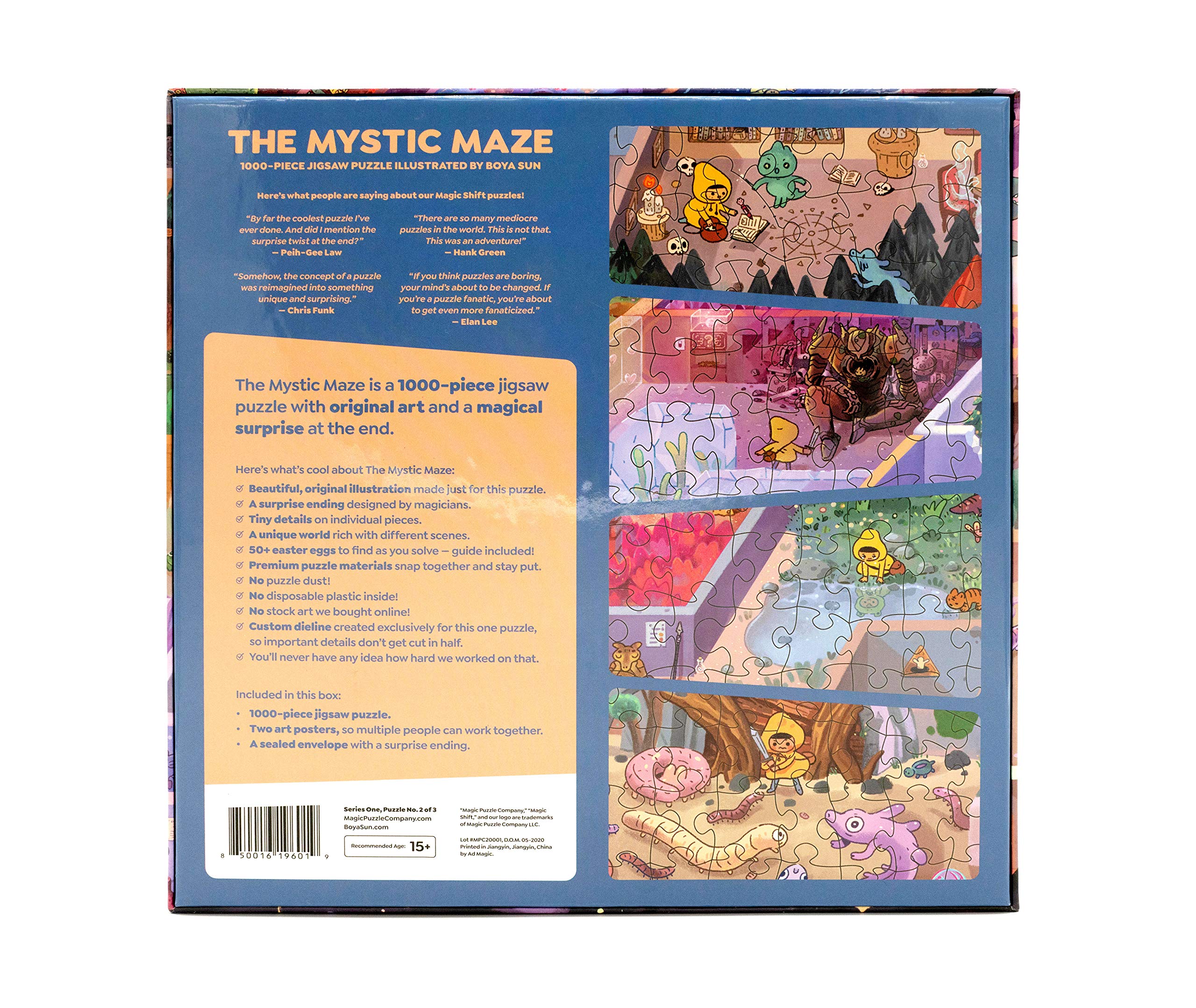 The Mystic Maze • 1000-Piece Jigsaw Puzzle from The Magic Puzzle Company • Series One