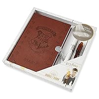 Harry Potter Secret Diary, Magical and Fun Diary with Lock, Keys, and Invisible Ink Pen, Stylish Harry Potter Journal for Everyday Writing, Harry Potter Gifts for Girls and Boys