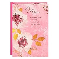 Hallmark Mothers Day Card for Mom from Us (Roses)